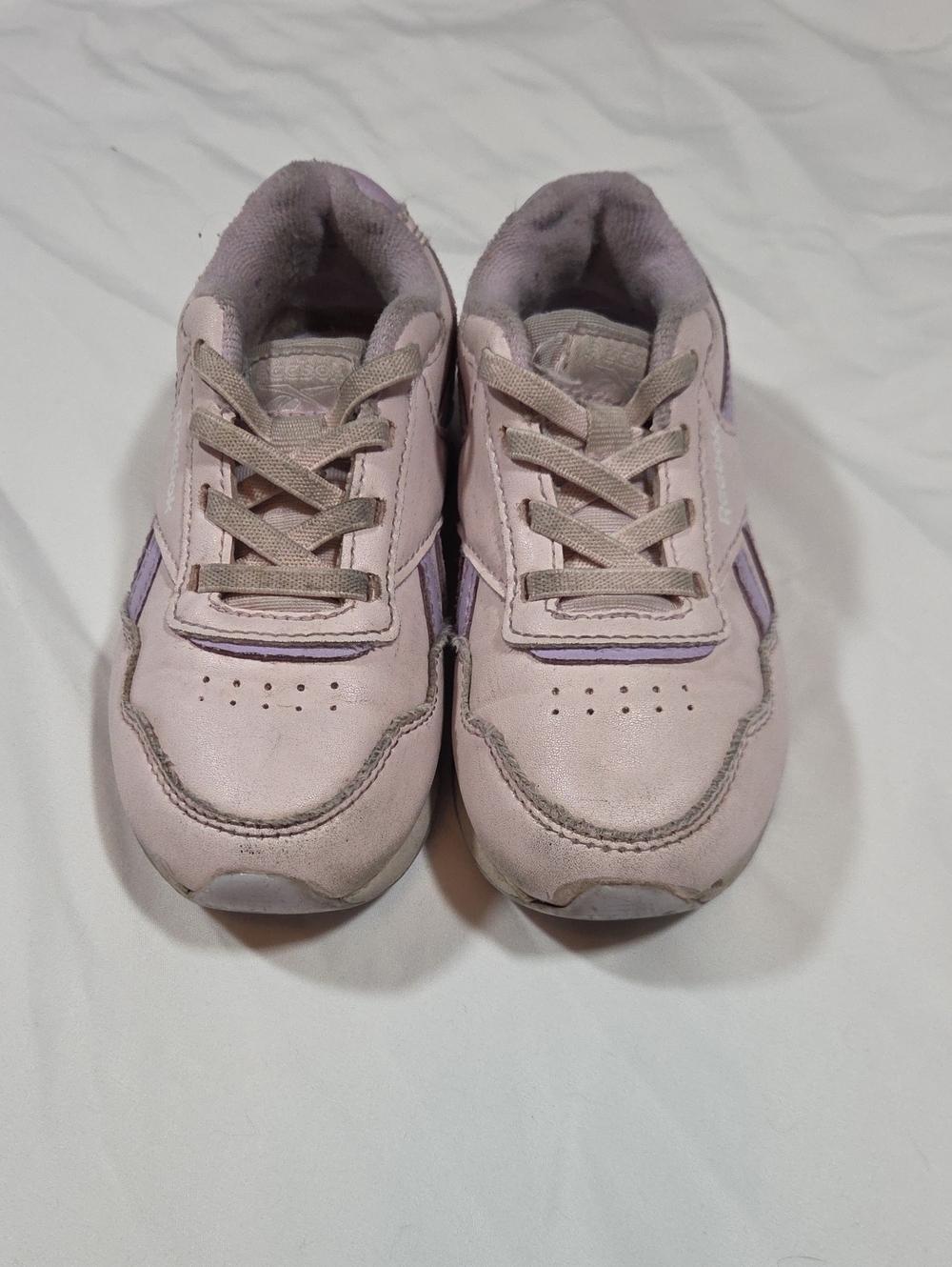 Reebok Pink And Purple Light Up Sneakers Size 9 Toddler